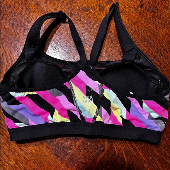 * 2 bras listed for one price* VSX Victoria Secret Multicolor Sports Bra - Picture 2 of 9